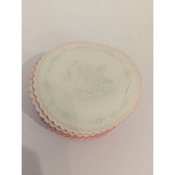 Vintage Christmas Geese Paper Coasters With Tin Potpourri Press Holiday 3.25" - Picture 5 of 15